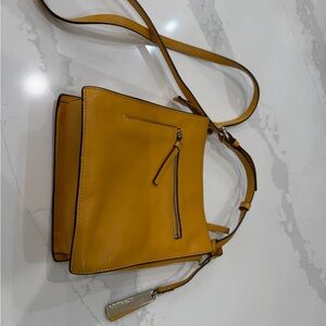 Vince Camuto Mustard Crossbody Bag